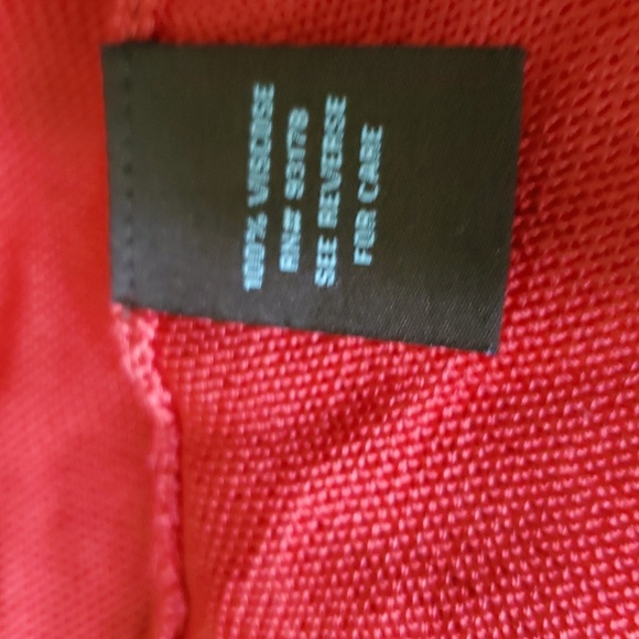 Adrienne Vittadini NWT Lightweight Red Cardigan Sweater Size XL - Picture 7 of 7